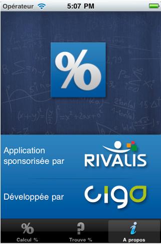 ajouter des pourcentages
