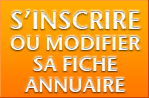 S'inscrire ou modifier sa fiche annuaire