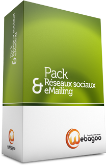 Pack R&eacute;seaux Sociaux et eMailing